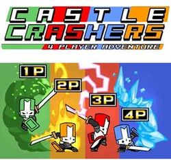 Box artwork for Castle Crashers.