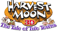 Harvest Moon 3D: The Tale of Two Towns logo