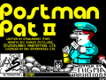 Postman Pat 2 Phew, What a Scorcher title screen (ZX Spectrum).png