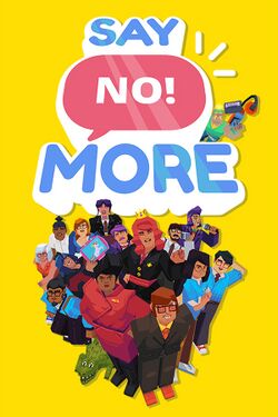 Box artwork for Say No! More.