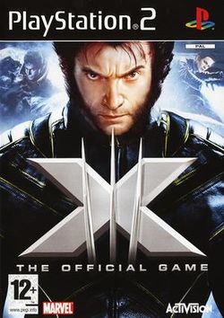 Box artwork for X-Men: The Official Game.