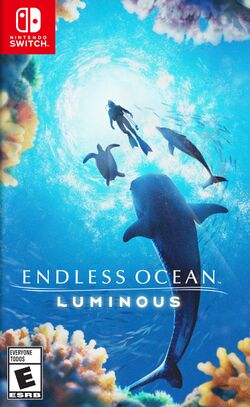 Box artwork for Endless Ocean Luminous.