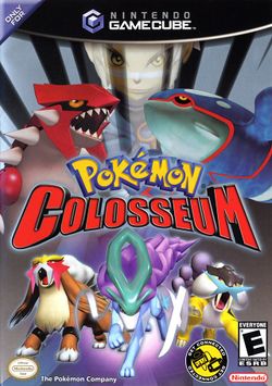 Box artwork for Pokémon Colosseum.