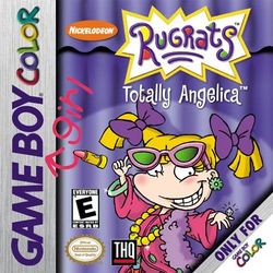Box artwork for Rugrats: Totally Angelica.