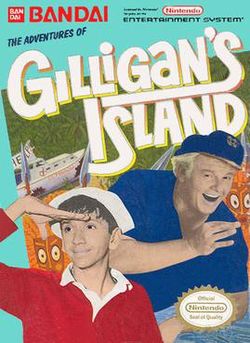 Box artwork for The Adventures of Gilligan's Island.