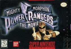 Box artwork for Mighty Morphin Power Rangers: The Movie: Featuring Ivan Ooze.