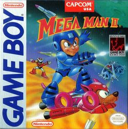 Box artwork for Mega Man II.