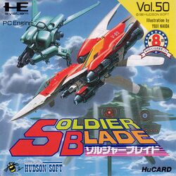 Box artwork for Soldier Blade.