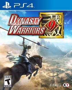 Box artwork for Dynasty Warriors 9.