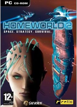 Box artwork for Homeworld 2.