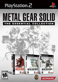 Box artwork for Metal Gear Solid: The Essential Collection.