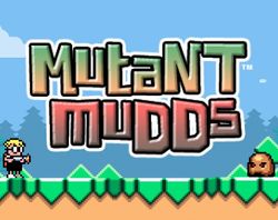 Box artwork for Mutant Mudds.