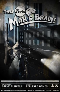 Box artwork for Sam & Max Episode 303: They Stole Max's Brain!.
