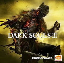 Box artwork for Dark Souls III.