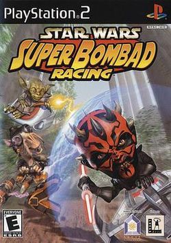 Box artwork for Star Wars: Super Bombad Racing.