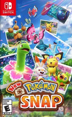 Box artwork for New Pokémon Snap.