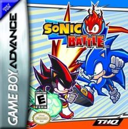 Box artwork for Sonic Battle.