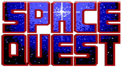 The logo for Space Quest.