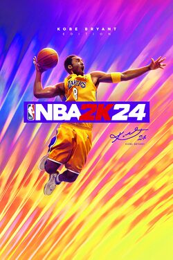 Box artwork for NBA 2K24.