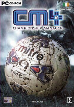 Box artwork for Championship Manager 4.