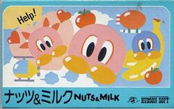 Box artwork for Nuts & Milk.