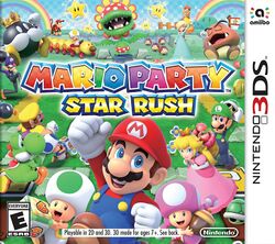 Box artwork for Mario Party: Star Rush.