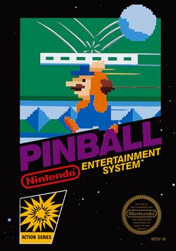Box artwork for Pinball.