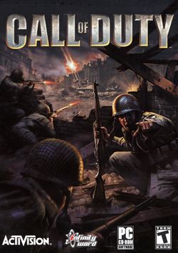 Box artwork for Call of Duty.