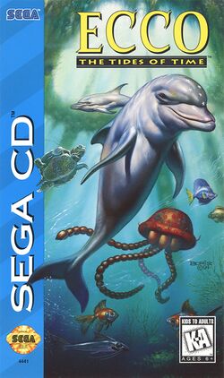 Box artwork for Ecco: The Tides of Time.