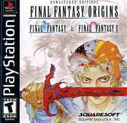 Box artwork for Final Fantasy Origins.