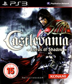 Box artwork for Castlevania: Lords of Shadow.