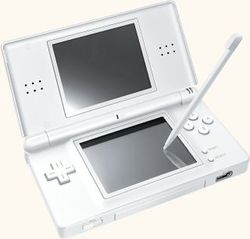 The console image for Nintendo DS Lite.