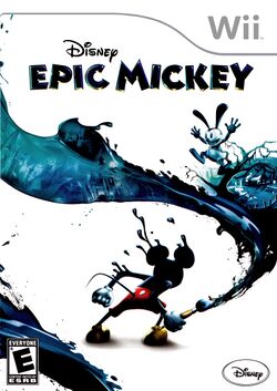 Box artwork for Epic Mickey.