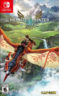 Box artwork for Monster Hunter Stories 2: Wings of Ruin.