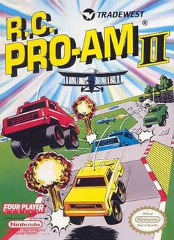 Box artwork for R.C. Pro-Am II.