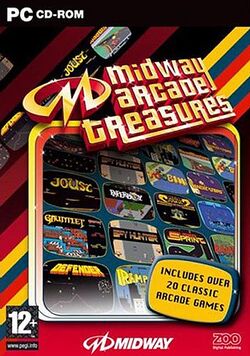 Box artwork for Midway Arcade Treasures.