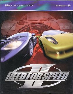 Box artwork for Need for Speed II.