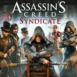 Box artwork for Assassin's Creed: Syndicate.