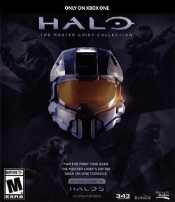 Box artwork for Halo: The Master Chief Collection.