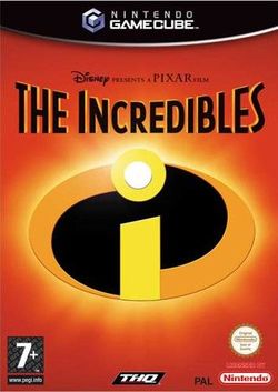 Box artwork for The Incredibles.