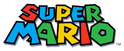The logo for Mario.