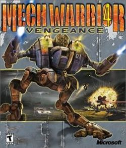 Box artwork for MechWarrior 4: Vengeance.