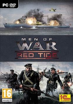 Box artwork for Men of War: Red Tide.