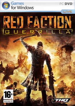 Box artwork for Red Faction: Guerrilla.