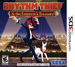 Box artwork for Rhythm Thief & the Emperor's Treasure.