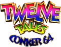 The logo for Twelve Tales: Conker 64