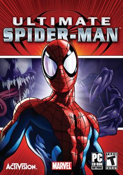 Box artwork for Ultimate Spider-Man.