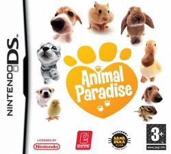 Box artwork for Animal Paradise.