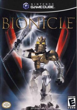 Box artwork for Bionicle: The Game.