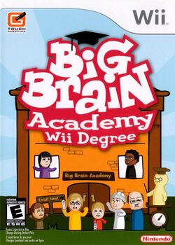 Box artwork for Big Brain Academy: Wii Degree.